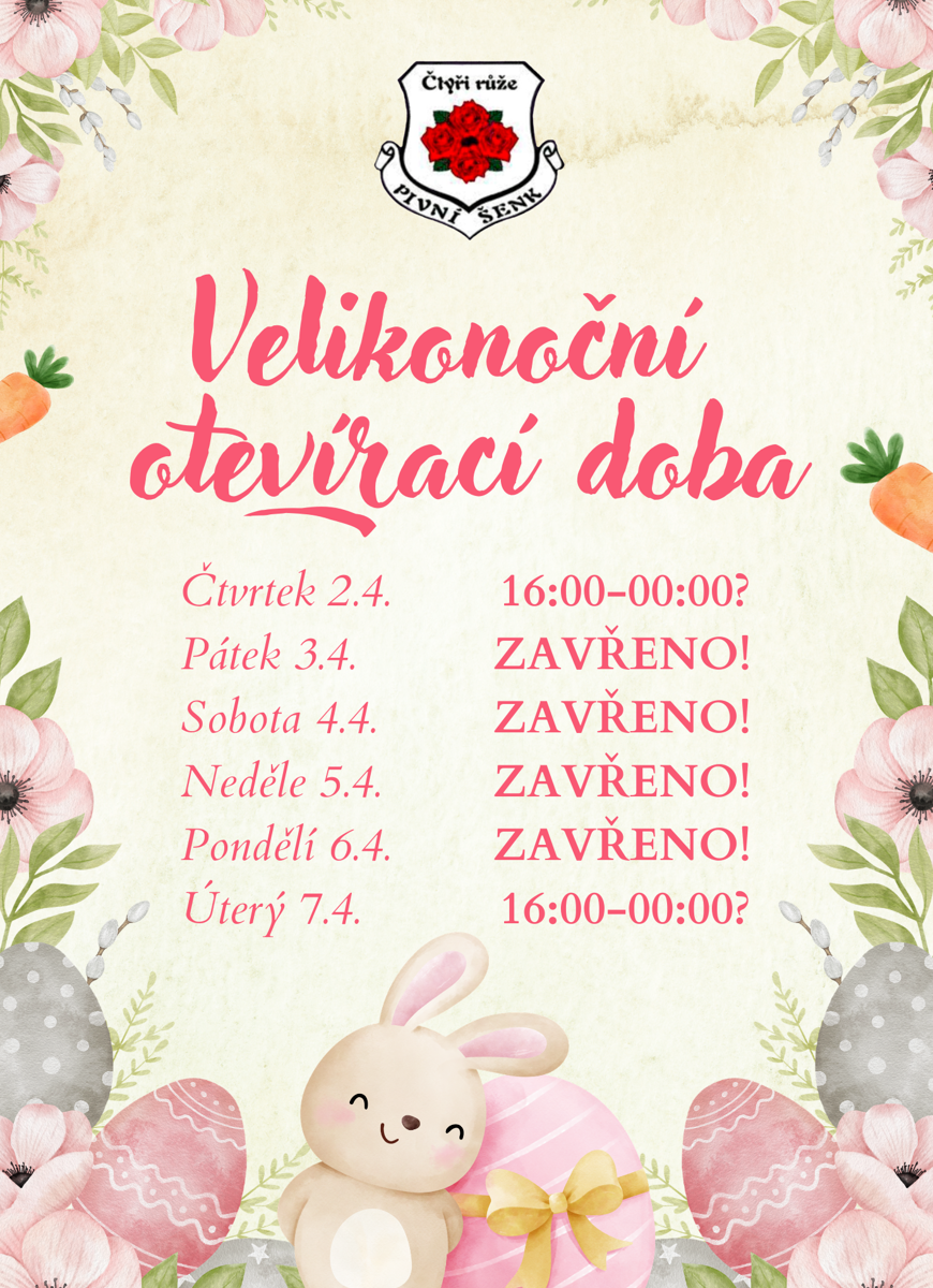 Velikonoční Otevírací Doba Velikonoce Růže